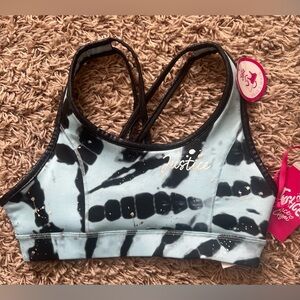 Justice Girls Reversible Sports Bra Size S (7-8)